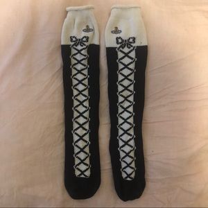 Vivienne Westwood shoelace socks
